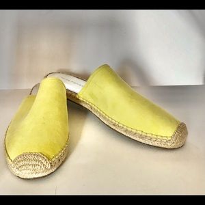 Marc Fisher Leather Espadrilles! NWT